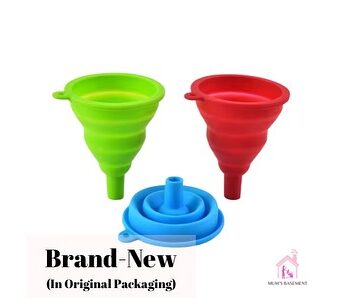 Collapsible Silicone Funnels